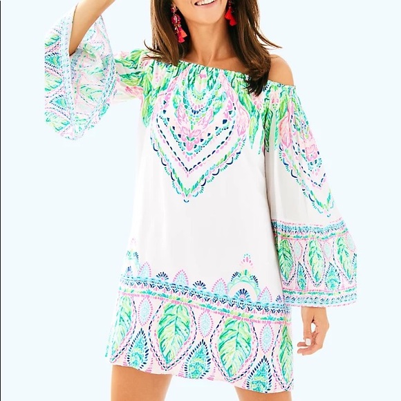 LILLY PULITZER Nevie Dress Coconut Coast XS